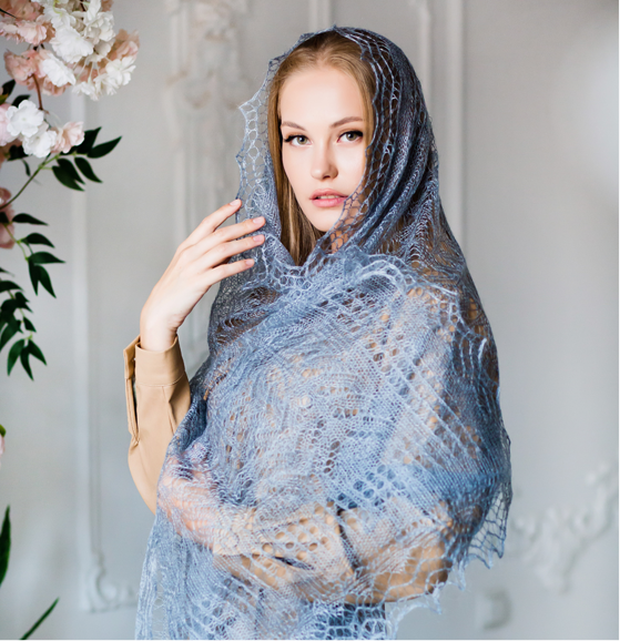 Палантины <br>из пуха